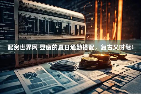 配资世界网 显瘦的夏日通勤搭配，复古又时髦！